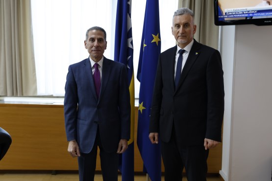 Predsjedavajući Doma naroda PSBiH Kemal Ademović održao sastanak sa ambasadorom Arapske Republike Egipat u BiH 